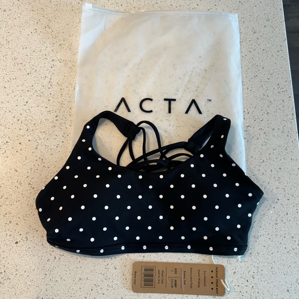 HS X ACTA Collection Sports Bra
Halle Bra Polka Dot